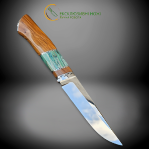 СКАНДИНАВ ексклюзивний ніж ручної роботи майстра студії ANDROSHCHUK KNIVES, купити замовити в Україні (Сталь - CPM® S125V™)